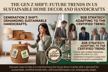 The Gen Z Shift: Future Trends in US Sustainable Home Decor and Handicrafts